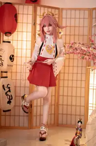 Enchanting Yae Miko Cosplay by Bangni邦尼 - Part 01 - image 15