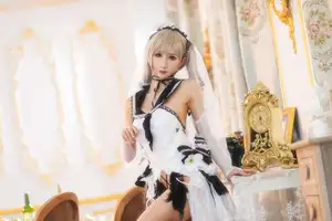 Coser Masaki Ya Qi stuns in Azur Lane Formidable dress a captivating portrayal of elegance and charm - image 13