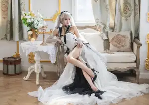 Coser Masaki Ya Qi stuns in Azur Lane Formidable dress a captivating portrayal of elegance and charm - image 26