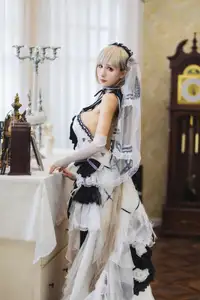 Coser Masaki Ya Qi stuns in Azur Lane Formidable dress a captivating portrayal of elegance and charm - image 21