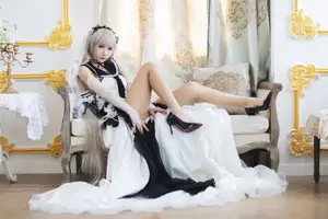 Coser Masaki Ya Qi stuns in Azur Lane Formidable dress a captivating portrayal of elegance and charm - image 20