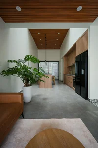 May House in Bien Hoa: Revolutionizing Urban Living with Split-Level Design and Natural Light - image 3