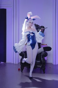 Dreamy Aesthetics: Coser lunananya as Laffey II from Azur Lane - image 0