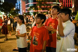 Locals Captivated by Breathtaking Fireworks Show Honoring Vietnam's National Holiday - image 5