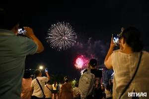 Locals Captivated by Breathtaking Fireworks Show Honoring Vietnam's National Holiday - image 7