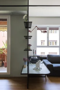 Milanese Minimalism: A Sun-Drenched 60m2 Apartment Redefined by Light and Iron Frames - image 7
