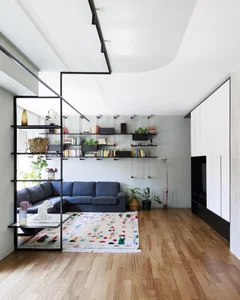 Milanese Minimalism: A Sun-Drenched 60m2 Apartment Redefined by Light and Iron Frames - image 3