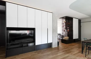 Milanese Minimalism: A Sun-Drenched 60m2 Apartment Redefined by Light and Iron Frames - image 0