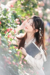 YiTuYu Art Language Vol.10080: Wo De Xiao Zhu Li - Elegant 18P Digital Portrait Photography Gallery - image 13