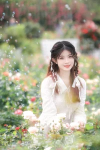 YiTuYu Art Language Vol.10080: Wo De Xiao Zhu Li - Elegant 18P Digital Portrait Photography Gallery - image 4