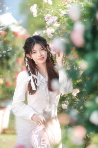 YiTuYu Art Language Vol.10080: Wo De Xiao Zhu Li - Elegant 18P Digital Portrait Photography Gallery - image 14