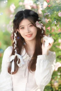 YiTuYu Art Language Vol.10080: Wo De Xiao Zhu Li - Elegant 18P Digital Portrait Photography Gallery - image 6