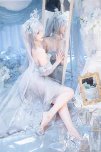 Stunning Nikke Cinderella Crystal Princess Cosplay by Xuan Xiao Xue Jie: High-Quality Goddess of Victory Photography and Anime Inspiration - image 27