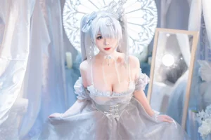 Stunning Nikke Cinderella Crystal Princess Cosplay by Xuan Xiao Xue Jie: High-Quality Goddess of Victory Photography and Anime Inspiration - image 12