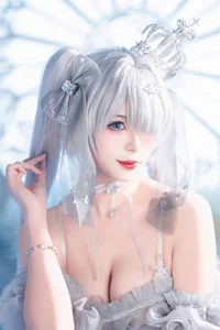 Stunning Nikke Cinderella Crystal Princess Cosplay by Xuan Xiao Xue Jie: High-Quality Goddess of Victory Photography and Anime Inspiration - image 11