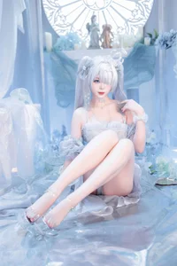 Stunning Nikke Cinderella Crystal Princess Cosplay by Xuan Xiao Xue Jie: High-Quality Goddess of Victory Photography and Anime Inspiration - image 37