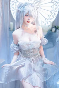 Stunning Nikke Cinderella Crystal Princess Cosplay by Xuan Xiao Xue Jie: High-Quality Goddess of Victory Photography and Anime Inspiration - image 20