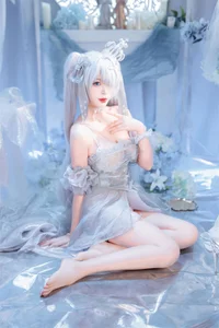 Stunning Nikke Cinderella Crystal Princess Cosplay by Xuan Xiao Xue Jie: High-Quality Goddess of Victory Photography and Anime Inspiration - image 24