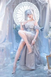 Stunning Nikke Cinderella Crystal Princess Cosplay by Xuan Xiao Xue Jie: High-Quality Goddess of Victory Photography and Anime Inspiration - image 38