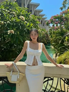 Luong Thuy Linh Stuns in Sensational Bikini Photoshoot by the Sea - image 2