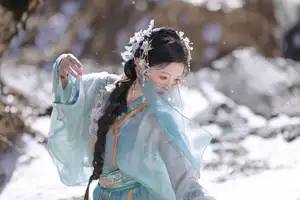 YiTuYu Vol.8542 Chi Yan Zai Zhe Li: Ethereal Beauty in Snow Discover Enchanting Art Language - image 1