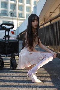 IESS Gallery Featuring Chinese Model Tuan Tuan in the Long Leg Cart Collection - image 78