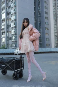 IESS Gallery Featuring Chinese Model Tuan Tuan in the Long Leg Cart Collection - image 3