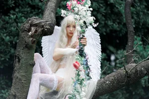 Timeless Grace: YiTuYu Art Language Vol.4615 Zhao Xiao Ya Portrait Series - image 3