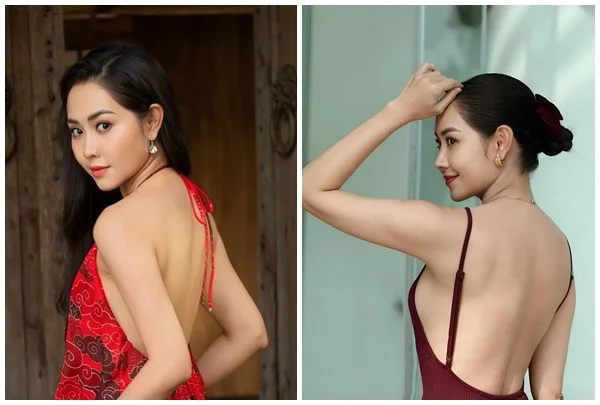 Iconic Vietnamese Actress Captivates in Elegant Backless Fashion Gallery