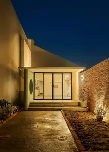 Explore Mekong Delta's Single-Story Home: Unique Skylight Design, Modern Living Space That Captivates. - image 2