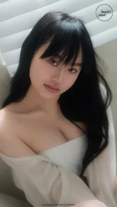 Soft Elegance: Visual Lens Hansae - The Curtains Vol.01 Portrait Art - image 8