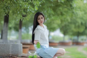YiTuYu Art Language Vol.7242 Wo Bu Shua Niao - Elegant Portrait Photography Collection - image 5