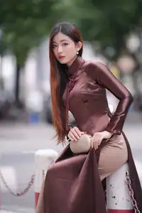 Discover the Alluring Beauty of Vietnamese Traditional Ao Dai 1000024907 - image 14