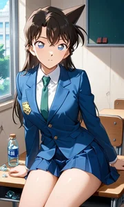 AI Brings Detective Conan's Ran Mori to Life: A Stunning Realistic Transformation - image 0