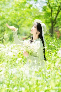 YiTuYu Art Language Vol.6955 Xiao Ou O - Elegant Portrait Collection - image 7
