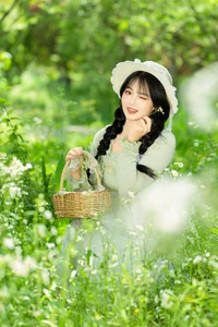 YiTuYu Art Language Vol.6955 Xiao Ou O - Elegant Portrait Collection - image 1