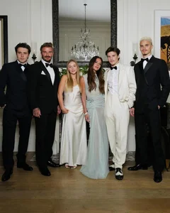 Victoria Beckham Celebrates Milestone 50th Birthday in Style Despite Glamorous Crutches and Sheer Elegance - image 3