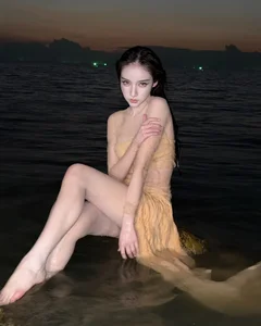 Thai Beauty Reimagined: The Captivating 'Sea Monster' Photoshoot by the Coast - image 1
