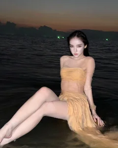 Thai Beauty Reimagined: The Captivating 'Sea Monster' Photoshoot by the Coast - image 4