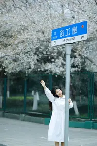 Long Xing Er: Graceful Cherry Blossom Muse – YiTuYu Vol.8741 Poetic Portrait - image 25