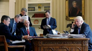 Memorable Moments and Iconic Photography from Donald Trump’s First Presidential Term in the White House - image 13