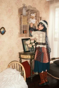 YiTuYu Art Language Vol.8132 - A Dreamy 23P Set with Beibei Bu Sleeping - image 15