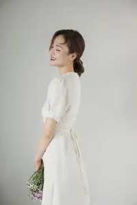 Zhou Xu Xu: Pure Beauty with Flowers in the Enchanting YiTuYu Vol.8758 Collection - image 4