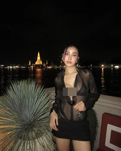 Thai Beauty Captivates Social Media with Bold Fashion and Celebrity Connections - image 6