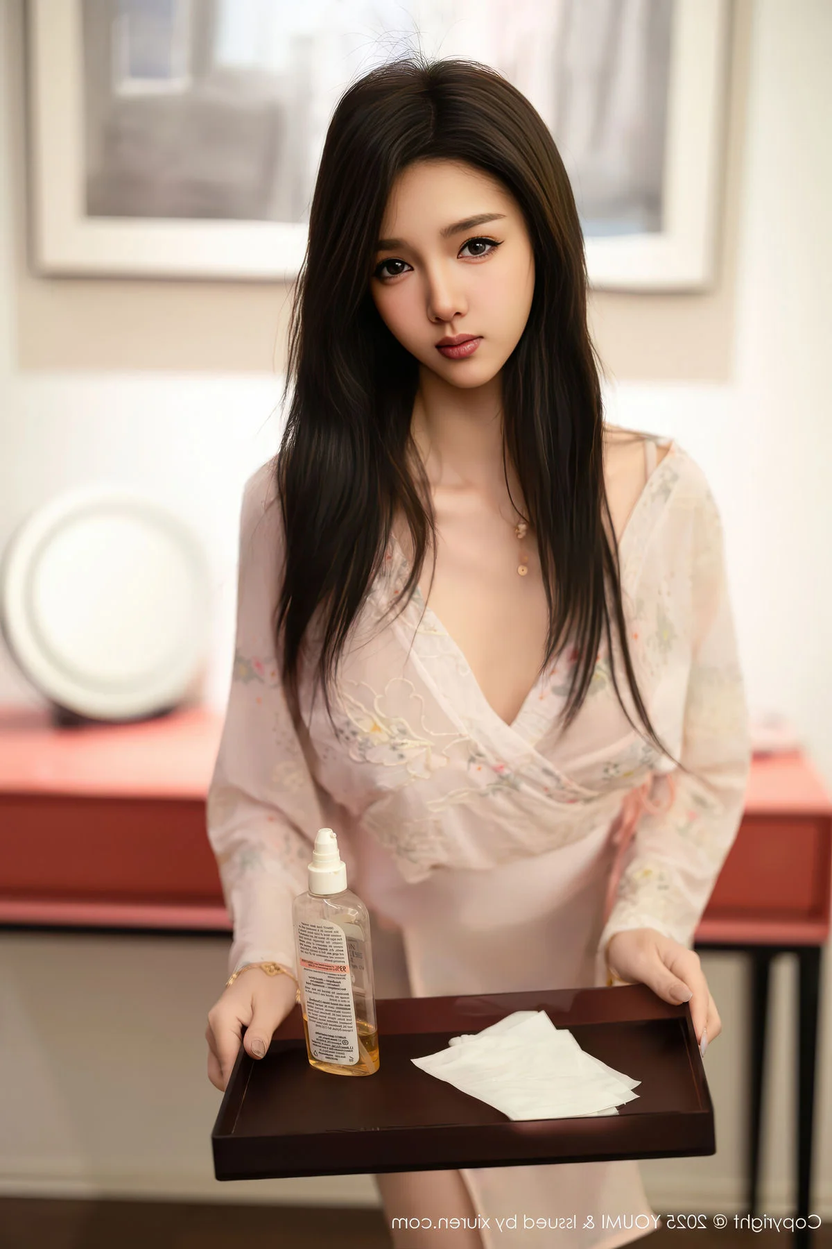 Elegant Glamour Photography Featuring Twins Yao Yao in YouMi Vol.1194 – Modern Asian Fashion and Lifestyle Portrait Series for Style Inspiration