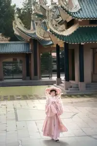 Pink Grace - Captivating Elegant Asian Traditional Beauty - image 0