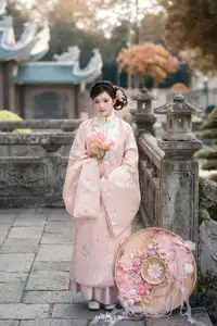 Pink Grace - Captivating Elegant Asian Traditional Beauty - image 16