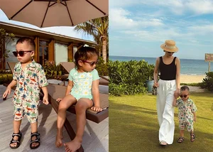 Luxury Summer Escapes: Vietnamese Celebrities and Their Families Travel in Style Across the Globe - image 3