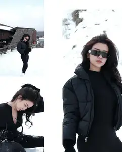 Quyen Qui Goes Viral: Bold Fashion Amidst Snowy Landscape, Captivating All Eyes - image 5