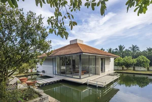 Stunning Modern Floating Villa Architecture in Dong Nai Vietnam - image 4